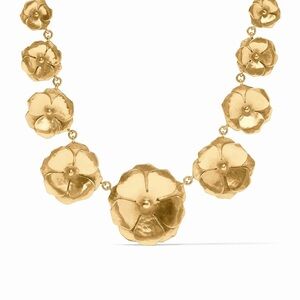 Gold Floral Necklace